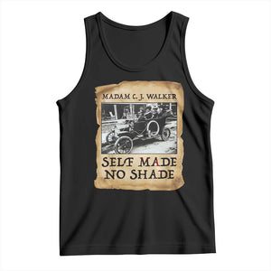 Madam CJ Walker Self Made Millionaire Tank Top Strong Black Woman Leader TS12 Black Print Your Wear