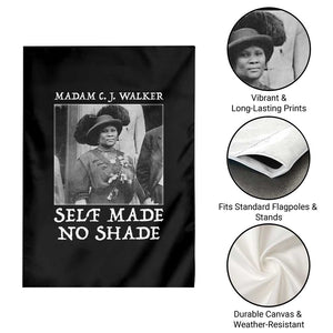 Madam CJ Walker Garden Flag Self Made No Shade Female Empowerment TS12 Print Your Wear