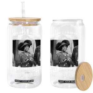 Madam CJ Walker Glass Can Self Made No Shade Female Empowerment TS12 Print Your Wear