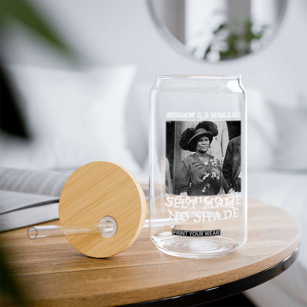 Madam CJ Walker Glass Can Self Made No Shade Female Empowerment TS12 Print Your Wear