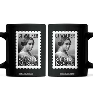 Madam CJ Walker Coffee Mug Strong Black Woman Leader TS12 Black Print Your Wear
