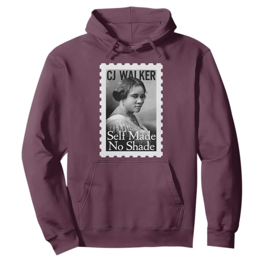 Madam CJ Walker Hoodie Strong Black Woman Leader TS12 Maroon Print Your Wear