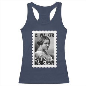 Madam CJ Walker Racerback Tank Top Strong Black Woman Leader TS12 Navy Print Your Wear
