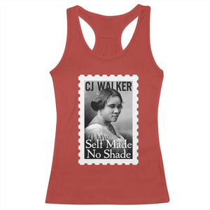 Madam CJ Walker Racerback Tank Top Strong Black Woman Leader TS12 Red Print Your Wear