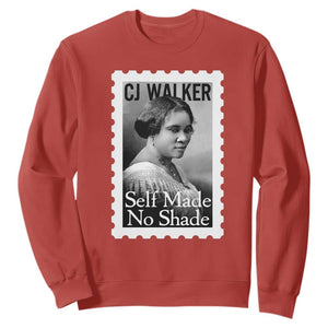 Madam CJ Walker Sweatshirt Strong Black Woman Leader TS12 Red Print Your Wear