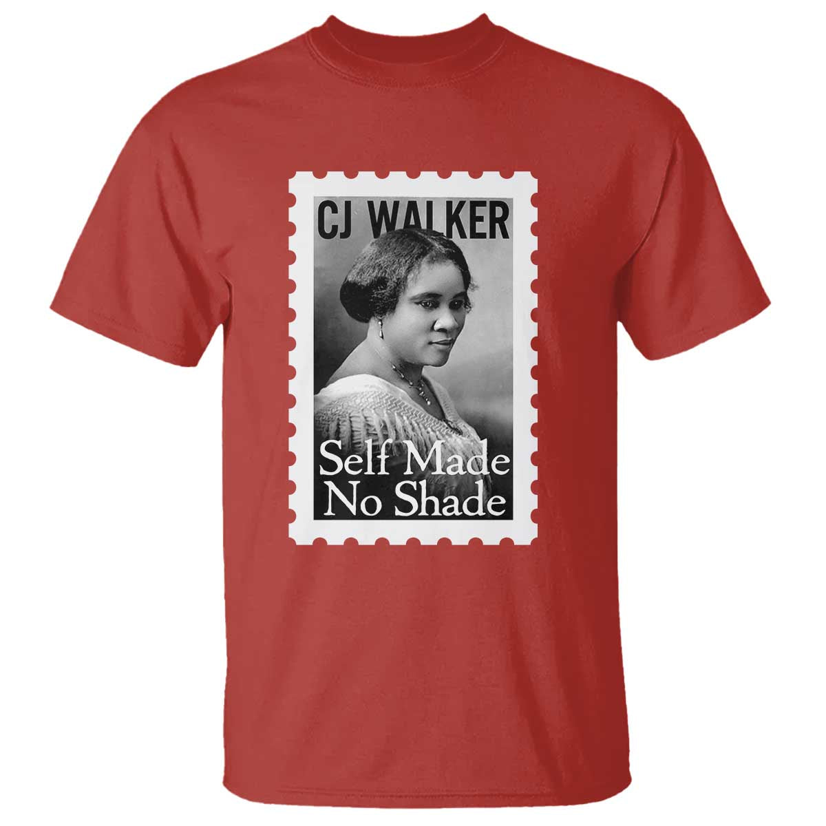 Madam CJ Walker T Shirt Strong Black Woman Leader TS12 Red Print Your Wear