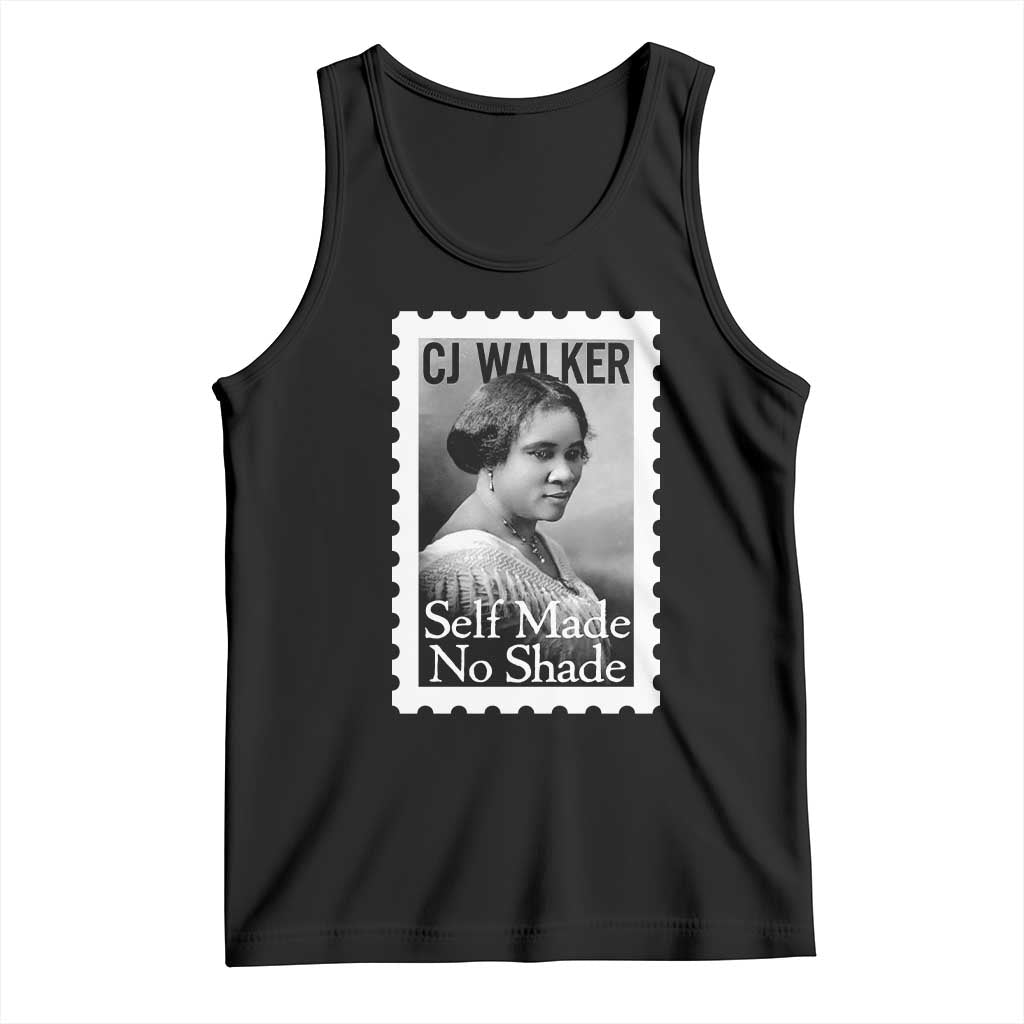 Madam CJ Walker Tank Top Strong Black Woman Leader TS12 Black Print Your Wear
