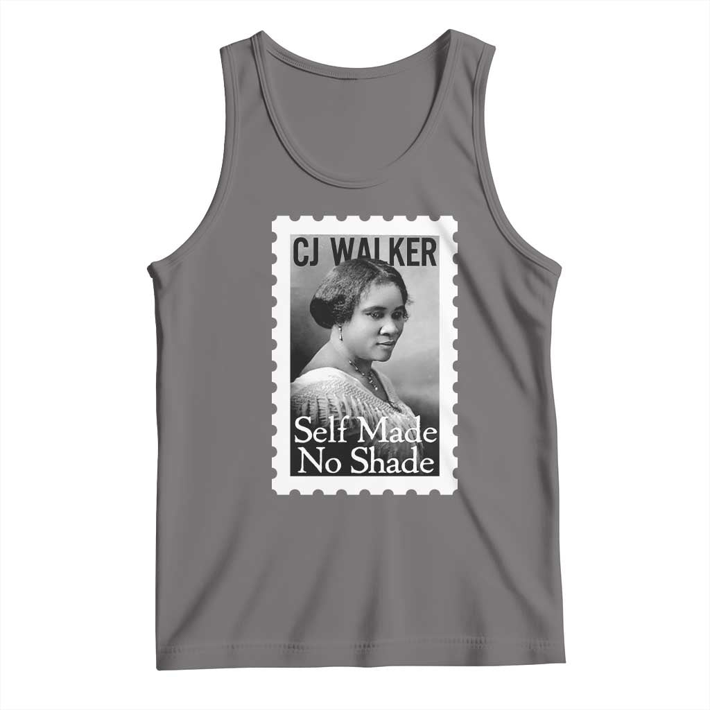Madam CJ Walker Tank Top Strong Black Woman Leader TS12 Deep Heather Print Your Wear