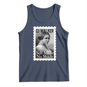 Madam CJ Walker Tank Top Strong Black Woman Leader TS12 Navy Print Your Wear