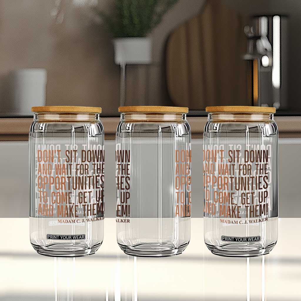Madam CJ Walker Quote Glass Can Get Up And Make Opportunities TS12 Print Your Wear