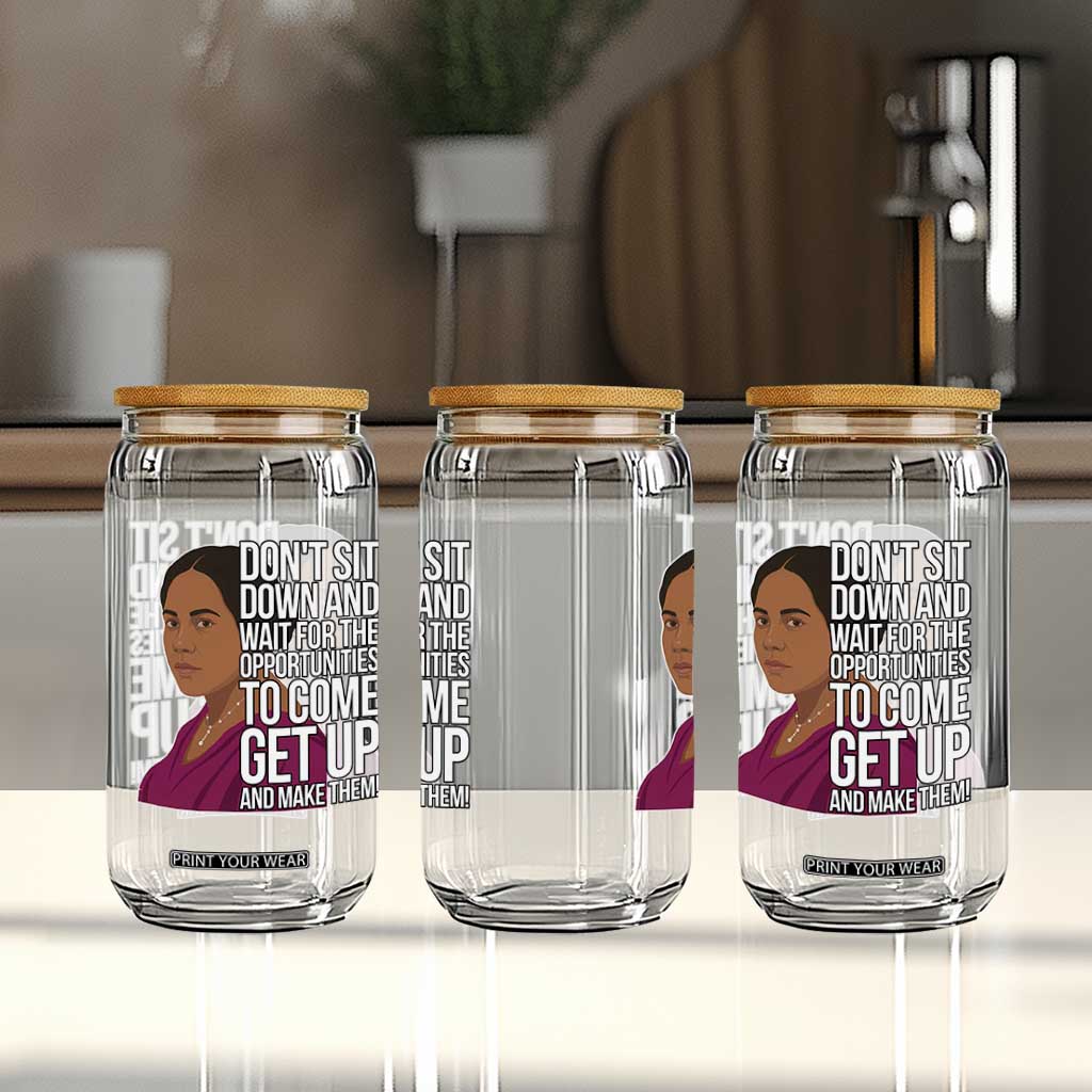 Madam CJ Walker Quote Glass Can Do Not Sit Down And Wait For Opportunities TS12 Print Your Wear
