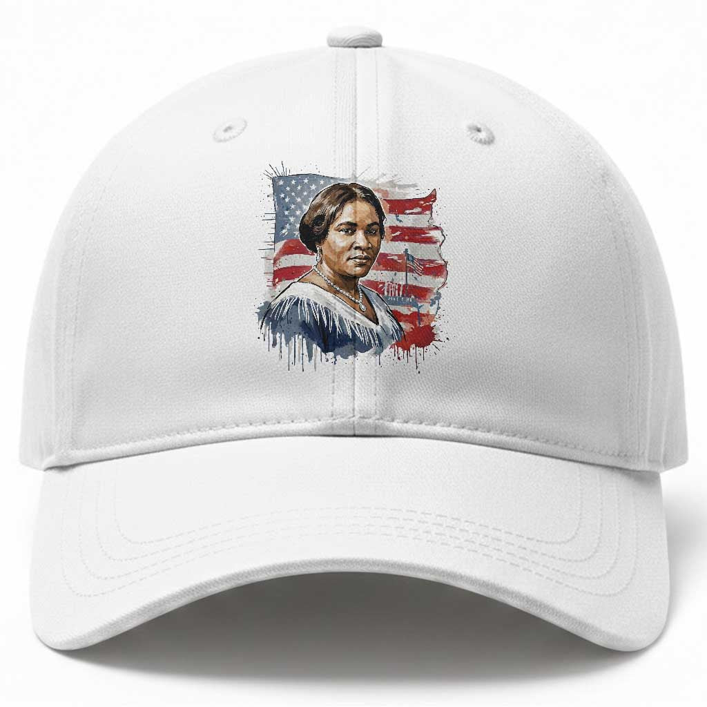 Madam CJ Walker Patriotic Baseball Cap Strong Black Woman Leader TS12 Print Your Wear