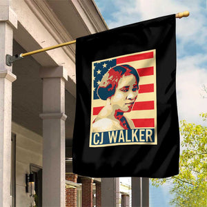 Madam CJ Walker Patriotic Garden Flag Black History Month Gift TS12 Print Your Wear
