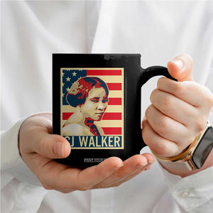 Madam CJ Walker Patriotic Coffee Mug Black History Month Gift TS12 Print Your Wear