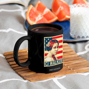 Madam CJ Walker Patriotic Coffee Mug Black History Month Gift TS12 Print Your Wear