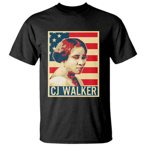 Madam CJ Walker Patriotic T Shirt Black History Month Gift TS12 Black Print Your Wear