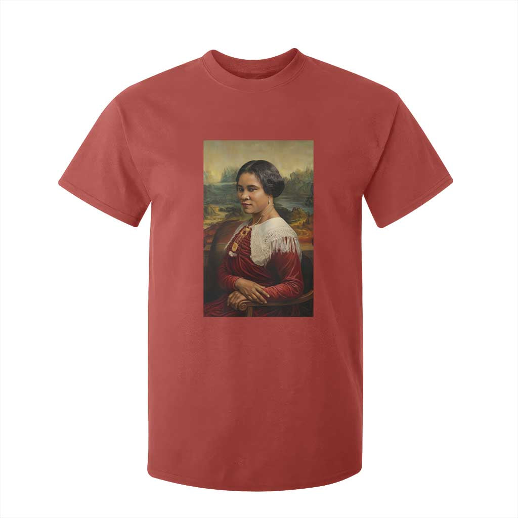 Madam CJ Walker Mona Lisa T Shirt For Kid Black History Month Gift TS12 Red Print Your Wear
