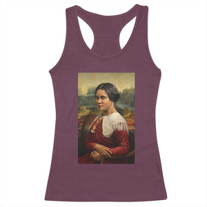 Madam CJ Walker Mona Lisa Racerback Tank Top Black History Month Gift TS12 Maroon Print Your Wear