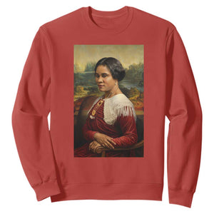 Madam CJ Walker Mona Lisa Sweatshirt Black History Month Gift TS12 Red Print Your Wear