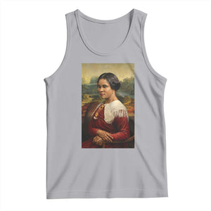 Madam CJ Walker Mona Lisa Tank Top Black History Month Gift TS12 Athletic Heather Print Your Wear