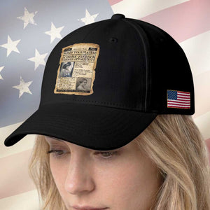 Madam CJ Walker Vintage Newspaper Style Baseball Cap Economic Freedom Through Opportunity TS12 Print Your Wear