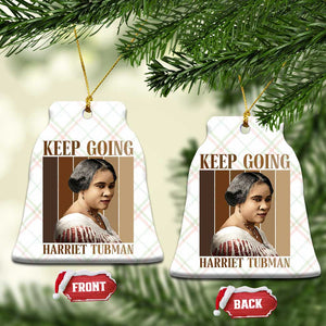 Madam CJ Walker Keep Going Retro Poster Ceramic Ornament Black History Month Gift TS12 Print Your Wear