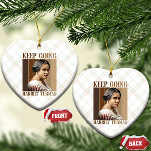 Madam CJ Walker Keep Going Retro Poster Ceramic Ornament Black History Month Gift TS12 Print Your Wear