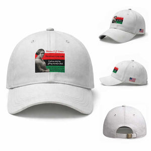 Madam CJ Walker Baseball Cap Women Empowerment Inspirational Quote TS12 Baseball Cap Universal Fit White Print Your Wear