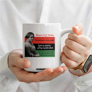 Madam CJ Walker Coffee Mug Women Empowerment Inspirational Quote TS12 Print Your Wear