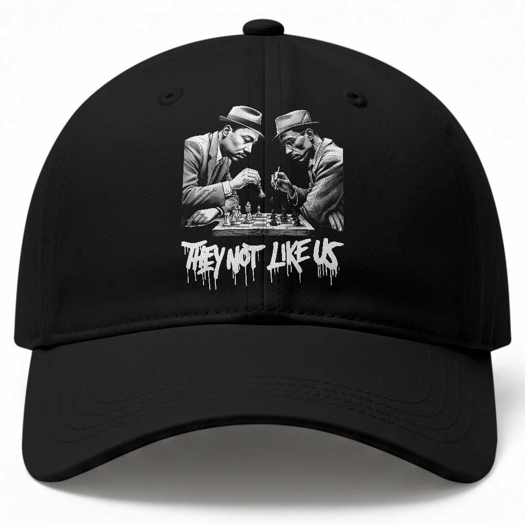 MLK And Malcolm X Baseball Cap They Not Like Us African American Heritage Gift TS12 Print Your Wear