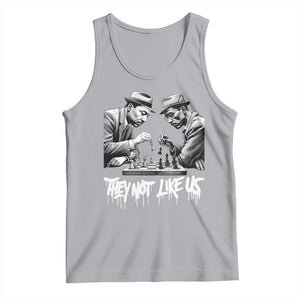 MLK And Malcolm X Tank Top They Not Like Us African American Heritage Gift TS12 Athletic Heather Print Your Wear