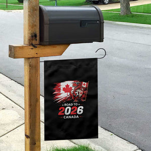 Funny Canada Soccer Dinosaur Garden Flag Road To 2026 TS12 Print Your Wear