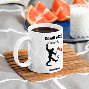 Funny Bigfoot Canada Soccer Coffee Mug Kickoff 2026 TS12 Print Your Wear
