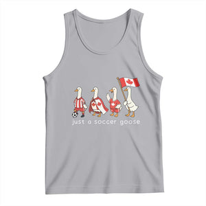 Funny Just A Soccer Goose Tank Top Canada Soccer Lover TS12 Athletic Heather Print Your Wear