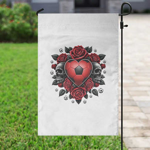Skeleton Soccer Player Garden Flag Valentine Day Gift TS12 Print Your Wear