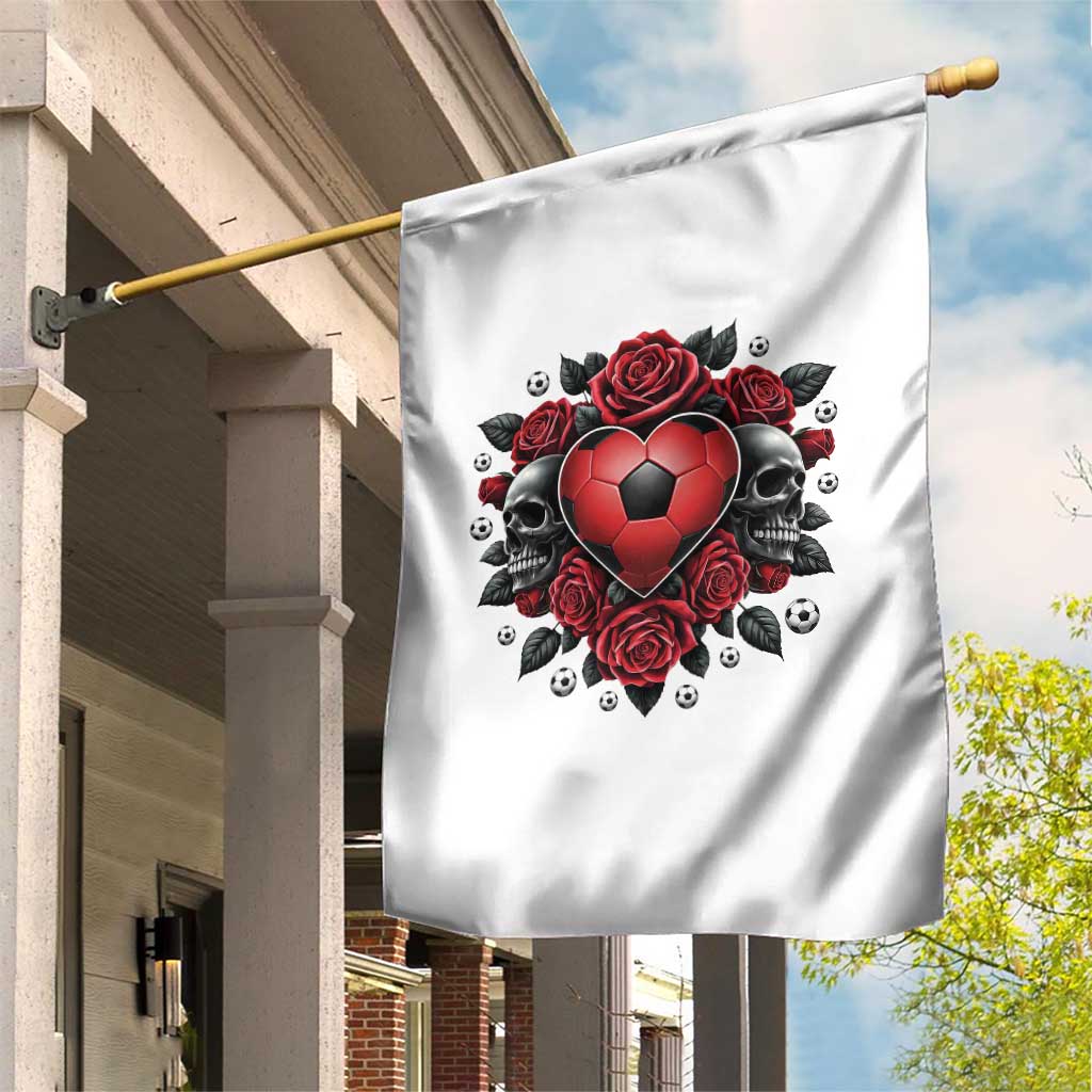 Skeleton Soccer Player Garden Flag Valentine Day Gift TS12 Print Your Wear