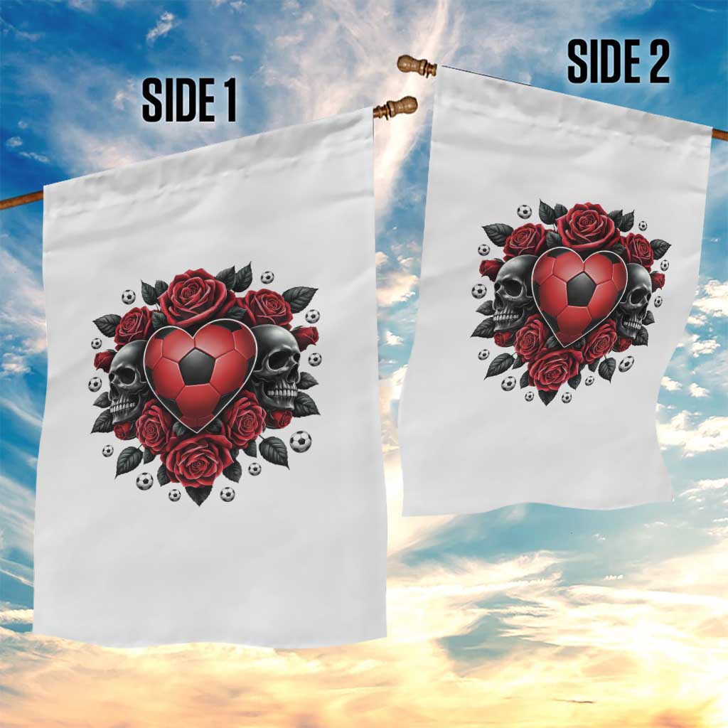 Skeleton Soccer Player Garden Flag Valentine Day Gift TS12 Print Your Wear
