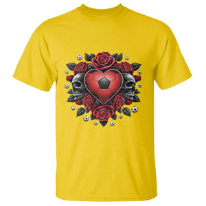 Skeleton Soccer Player T Shirt Valentine Day Gift TS12 Daisy Print Your Wear