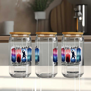 Funny Patriotic Bigfoot Glass Can 250 Years And Still Undiscovered TS12 Print Your Wear