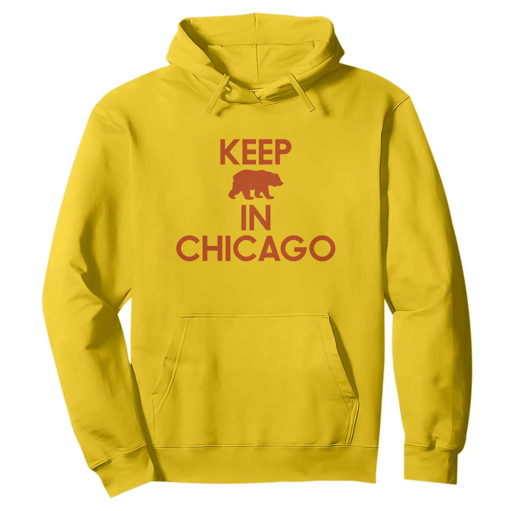 Keep Bear In Chicago CFB Hoodie Gift For Sports Fan TS12 Daisy Print Your Wear