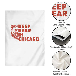 Keep Bear In Chicago CFB Garden Flag Gift For Sports Lovers TS12 Print Your Wear