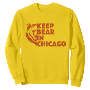 Keep Bear In Chicago CFB Sweatshirt Gift For Sports Lovers TS12 Daisy Print Your Wear