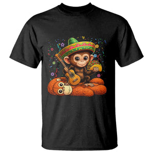Cute Punch Baby Monkey Cinco De Mayo T Shirt Funny Animal Gift TS12 Black Print Your Wear