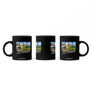 Vintage Illinois State Route Highway 66 Coffee Mug Southwest Souvenir TS12 Print Your Wear