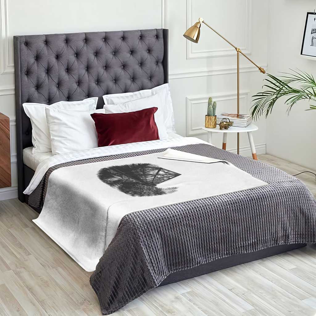 Mother Road Adventure Graphic Throw Blanket Vintage Route Highway 66 Bridge TS12 Print Your Wear