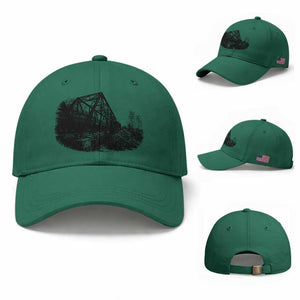 Mother Road Adventure Graphic Baseball Cap Vintage Route Highway 66 Bridge TS12 Baseball Cap Universal Fit Irish Green Print Your Wear