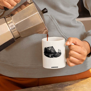 Mother Road Adventure Graphic Coffee Mug Vintage Route Highway 66 Bridge TS12 Print Your Wear