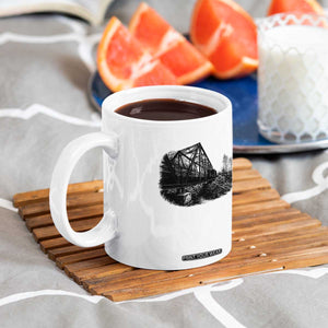 Mother Road Adventure Graphic Coffee Mug Vintage Route Highway 66 Bridge TS12 Print Your Wear