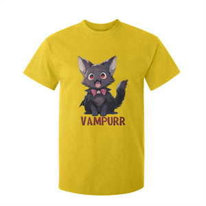 Halloween Black Vampire Cat T Shirt For Kid Vampurr Cute Kitty Lover TS12 Daisy Print Your Wear