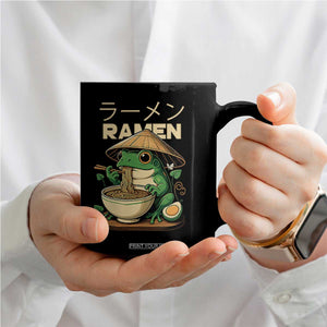 Frog Eating Ramen Coffee Mug Funny Japanese Food Lover Anime TS12 Print Your Wear